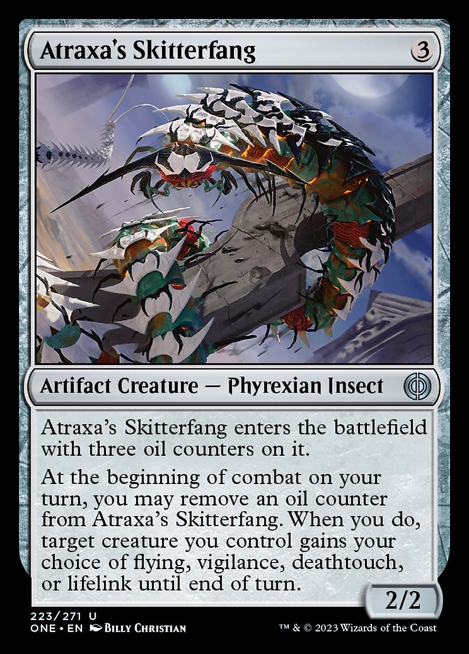 Atraxa's Skitterfang [Phyrexia: All Will Be One] Foil