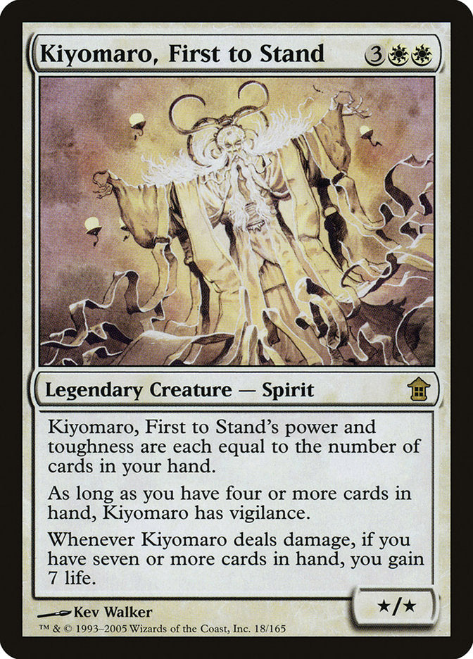Kiyomaro, First to Stand [Saviors of Kamigawa] Foil