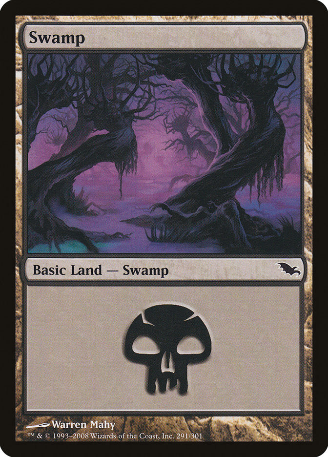 Swamp (291) [Shadowmoor] Foil