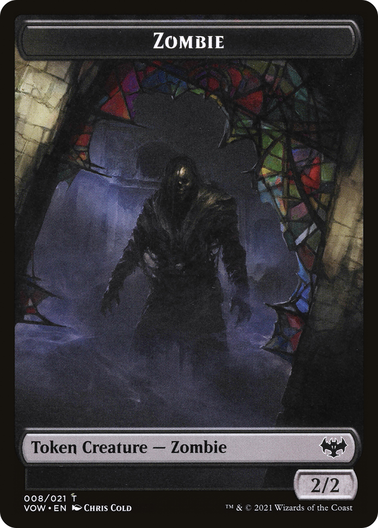 Zombie  [Innistrad: Crimson Vow Tokens] Foil