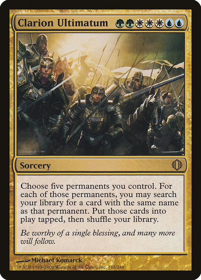 Clarion Ultimatum [Shards of Alara] Foil