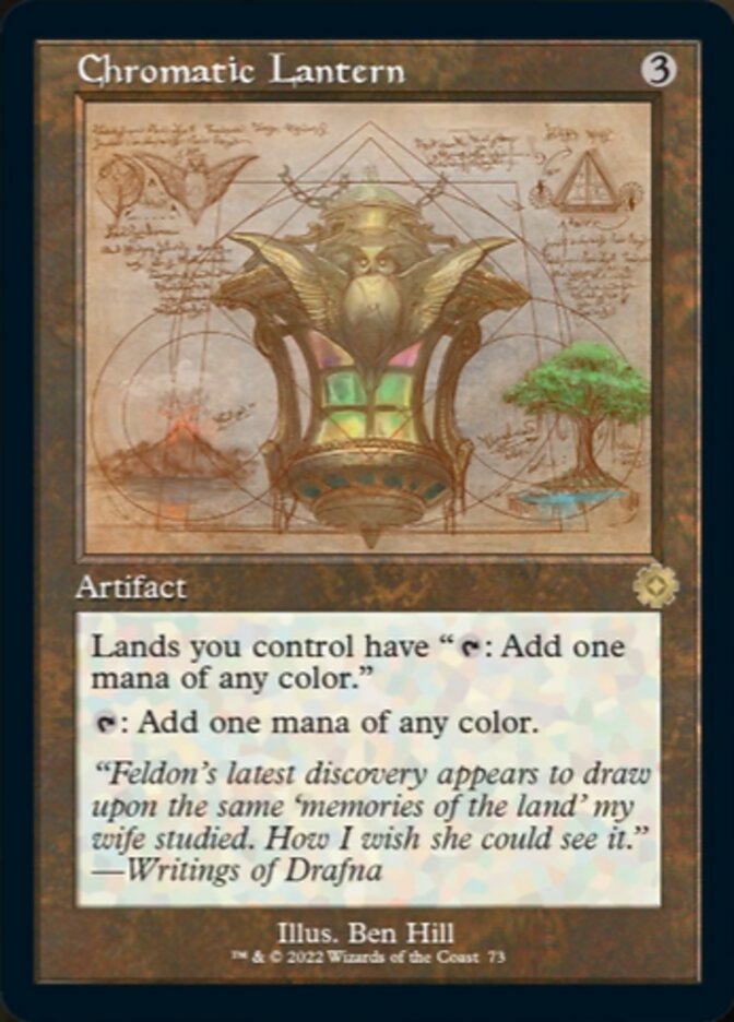 Chromatic Lantern (Retro Schematic) [The Brothers' War Retro Artifacts] Foil