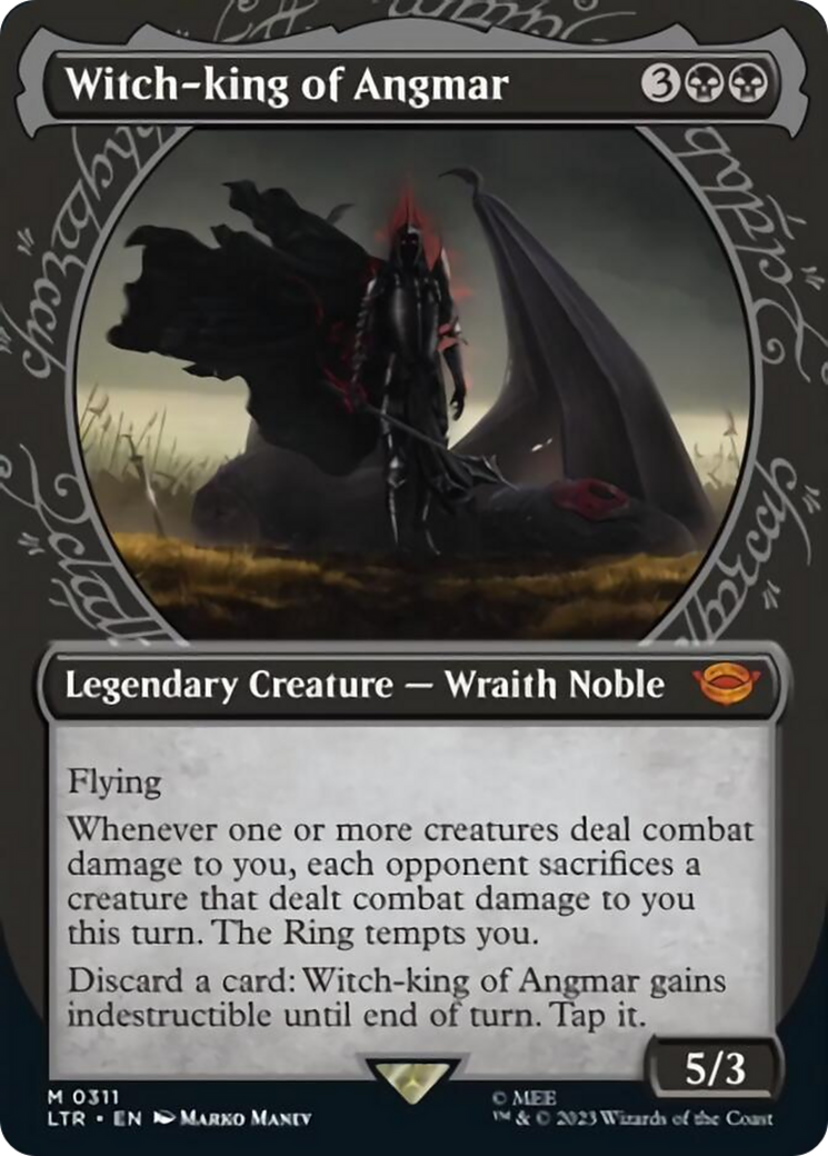 Witch-king of Angmar (Showcase Ring Frame) [The Lord of the Rings: Tales of Middle-Earth] Foil