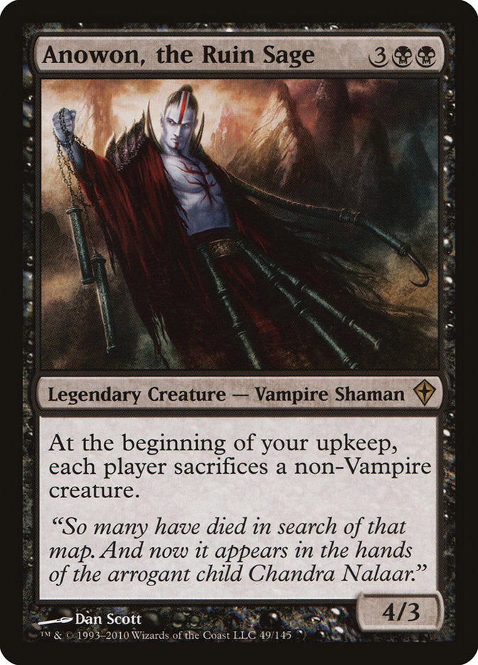 Anowon, the Ruin Sage [Worldwake] Foil