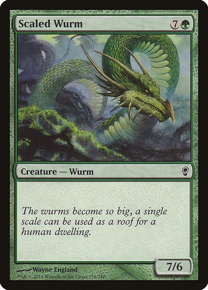 Scaled Wurm [Conspiracy] Foil
