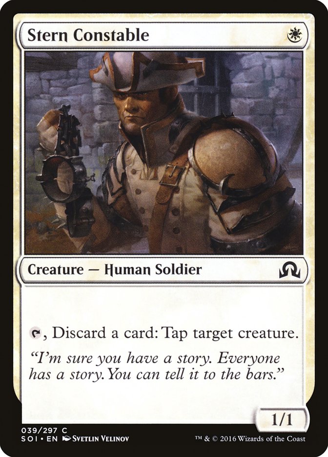Stern Constable [Shadows over Innistrad] Foil