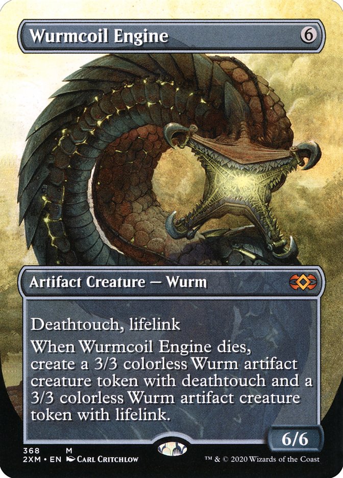 Wurmcoil Engine (Toppers) [Double Masters] Foil
