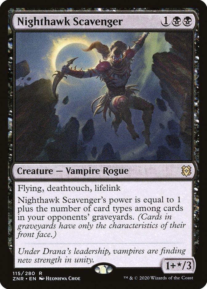 Nighthawk Scavenger [Zendikar Rising] Foil