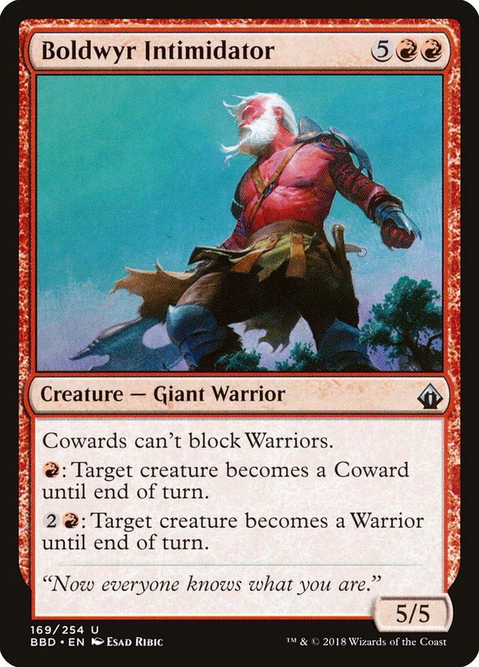 Boldwyr Intimidator [Battlebond] Foil