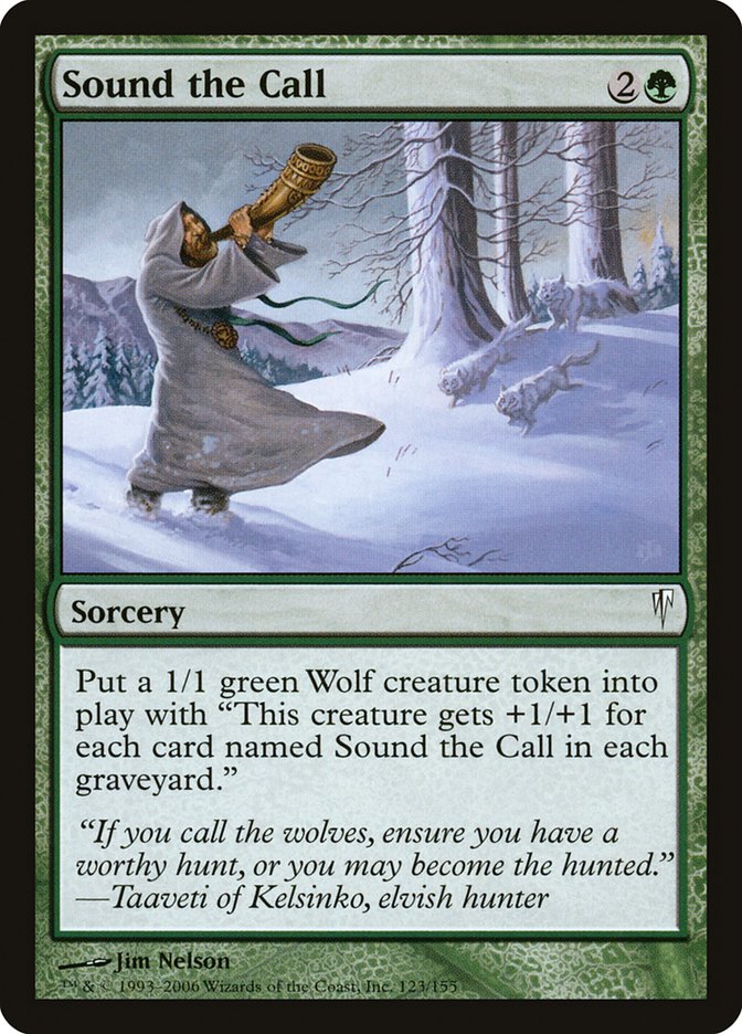 Sound the Call [Coldsnap] Foil
