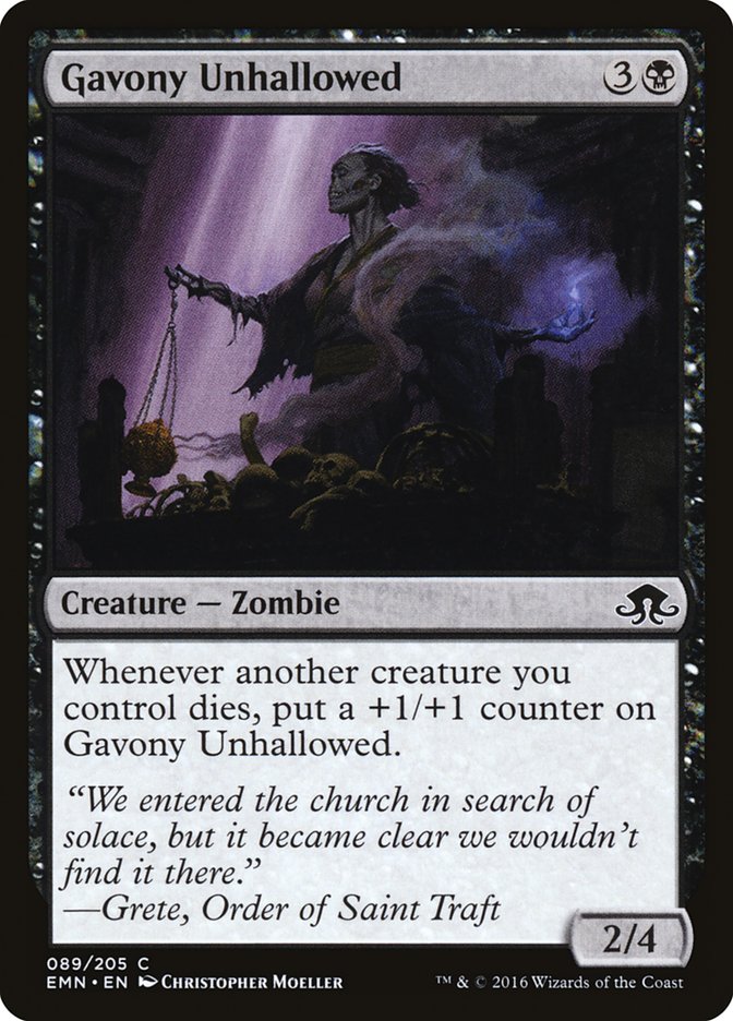 Gavony Unhallowed [Eldritch Moon] Foil