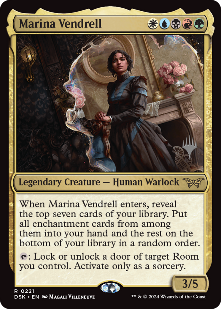Marina Vendrell (Promo Pack) [Duskmourn: House of Horror Promos] Foil