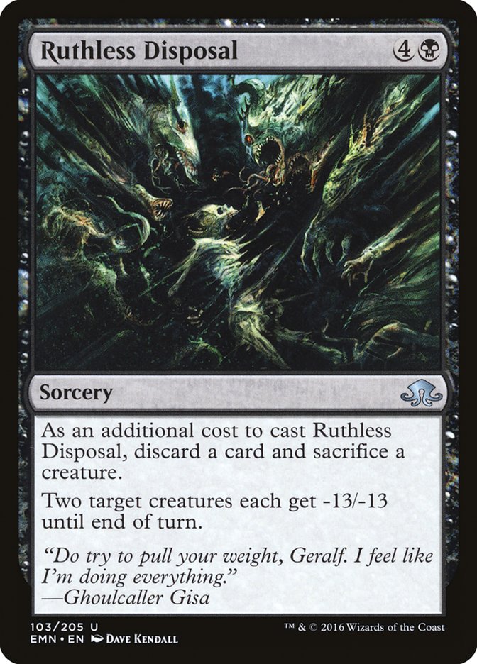 Ruthless Disposal [Eldritch Moon] Foil