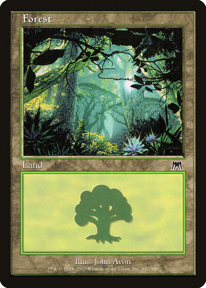 Forest (347) [Onslaught] Foil