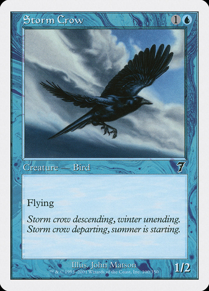 Storm Crow [Seventh Edition] Foil