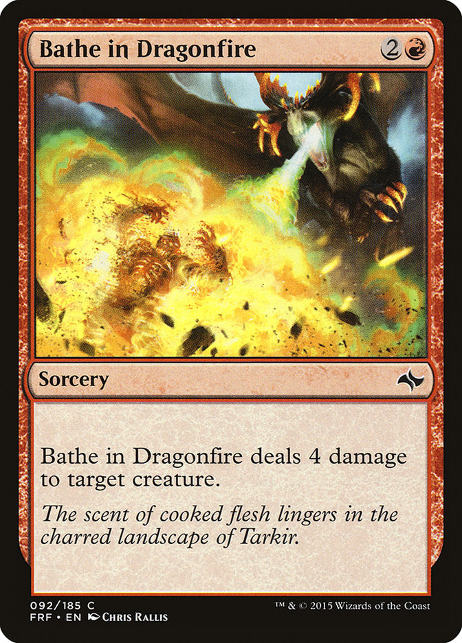 Bathe in Dragonfire [Fate Reforged] Foil