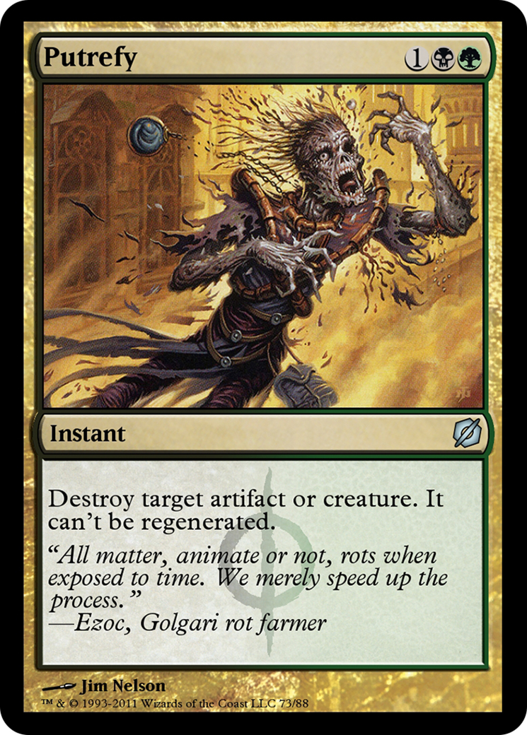 Putrefy  [Duel Decks: Mirrodin Pure vs. New Phyrexia]