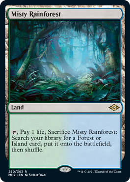 Misty Rainforest [Modern Horizons 2] Foil