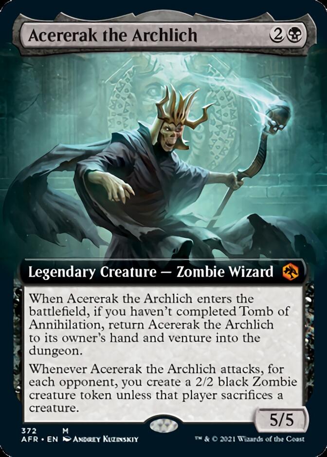Acererak the Archlich (Extended Art) [Dungeons & Dragons: Adventures in the Forgotten Realms] Foil