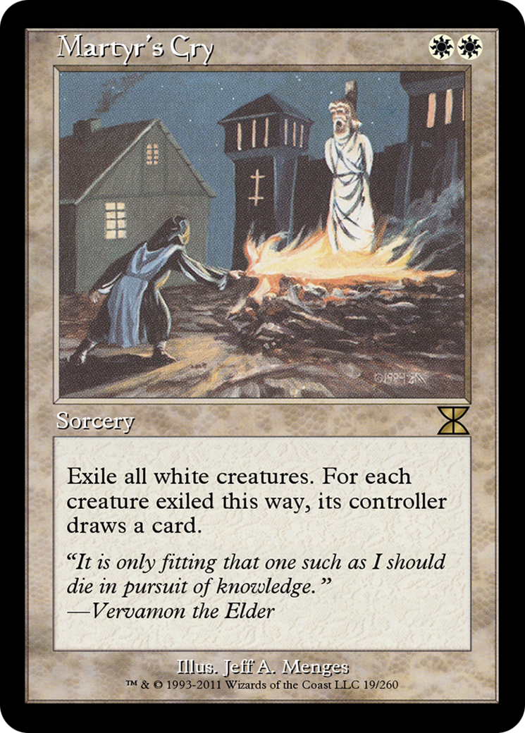 Martyr's Cry  [Masters Edition IV]