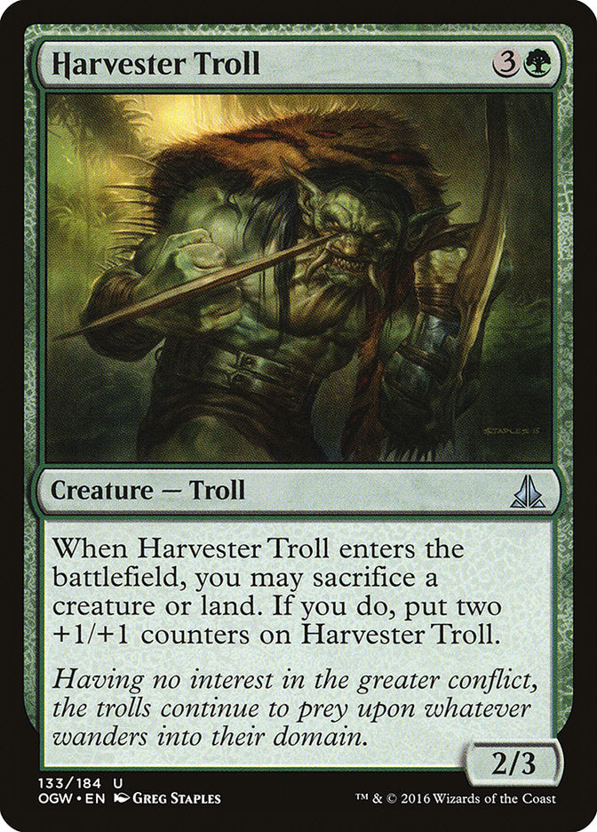 Harvester Troll [Oath of the Gatewatch] Foil