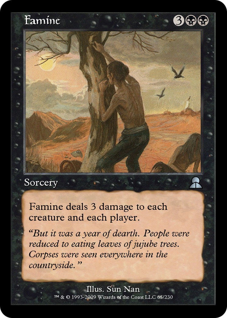Famine  [Masters Edition III] Foil