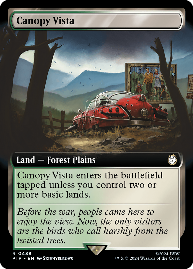 Canopy Vista (Extended Art) [Fallout] Foil