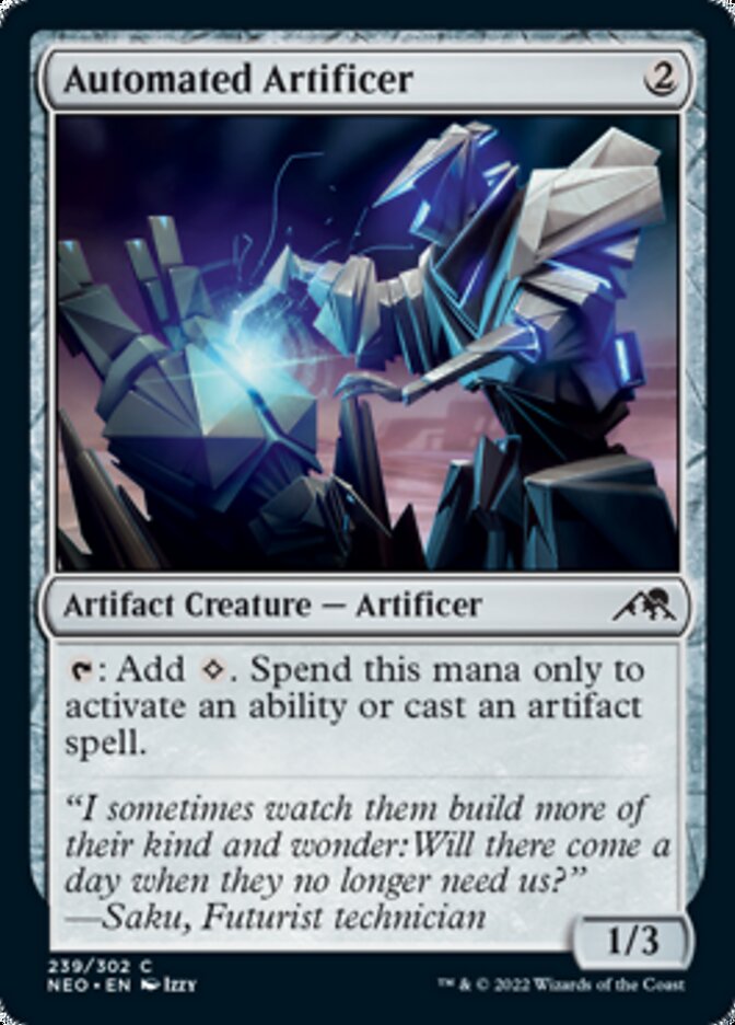 Automated Artificer [Kamigawa: Neon Dynasty] Foil
