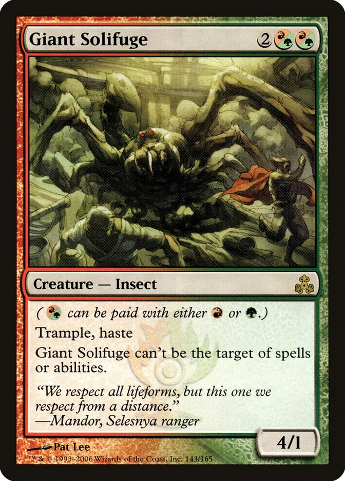 Giant Solifuge [Guildpact] Foil