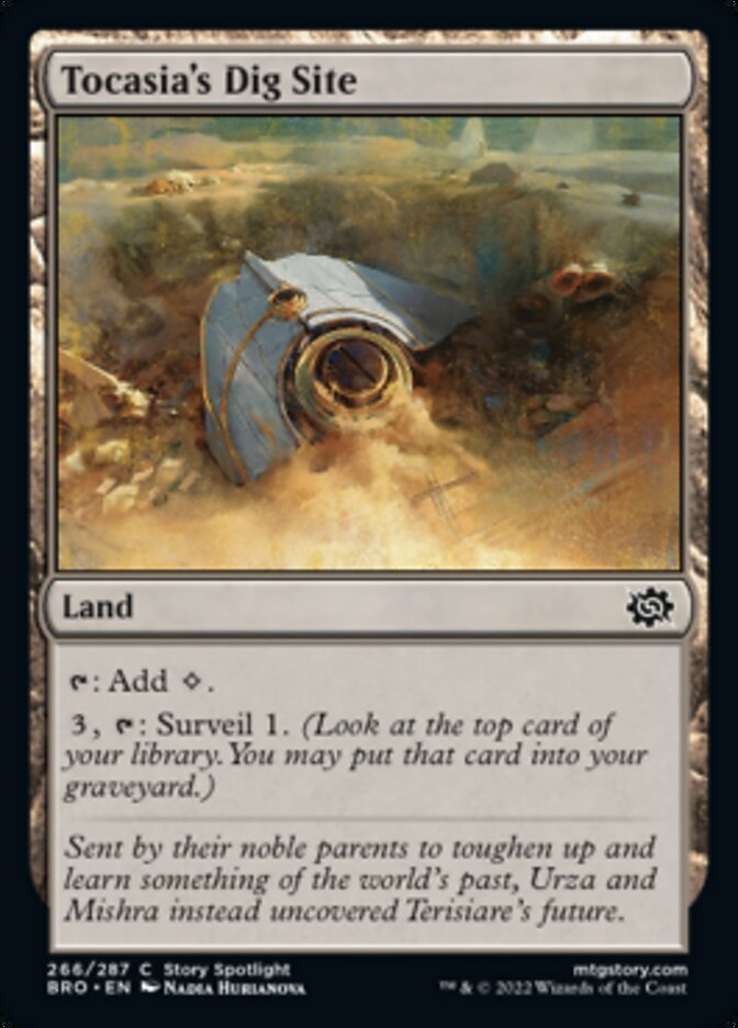 Tocasia's Dig Site [The Brothers' War] Foil