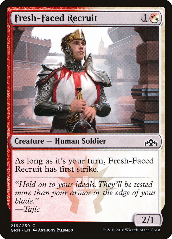 Fresh-Faced Recruit [Guilds of Ravnica] Foil