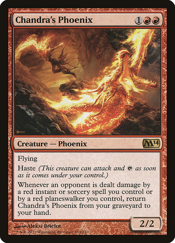 Chandra's Phoenix [Magic 2014] Foil
