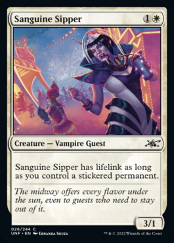 Sanguine Sipper [Unfinity] Foil