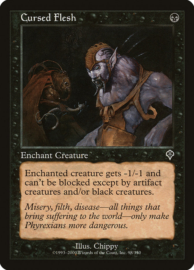 Cursed Flesh [Invasion] Foil