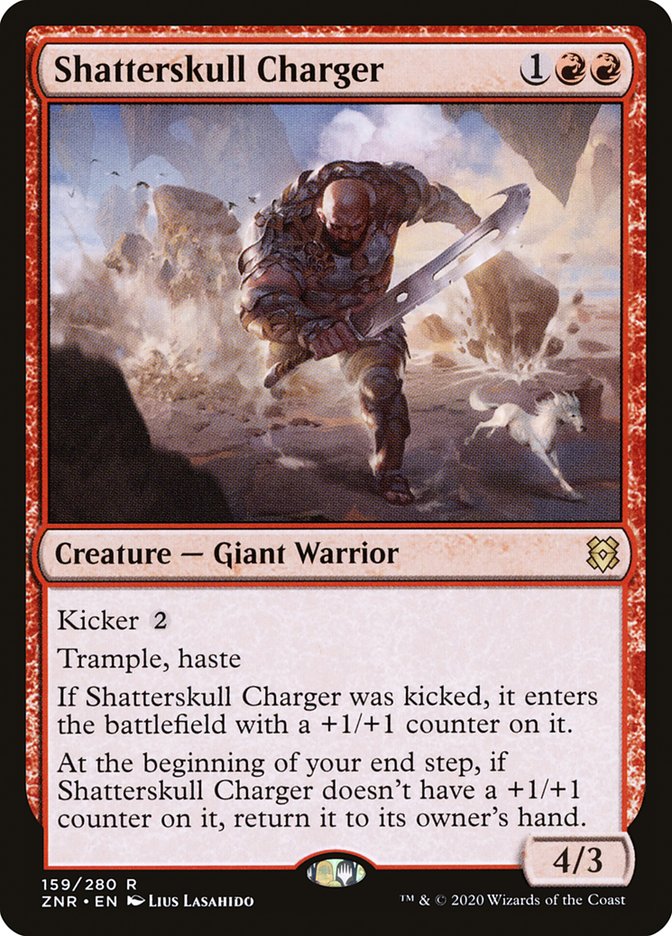 Shatterskull Charger [Zendikar Rising] Foil