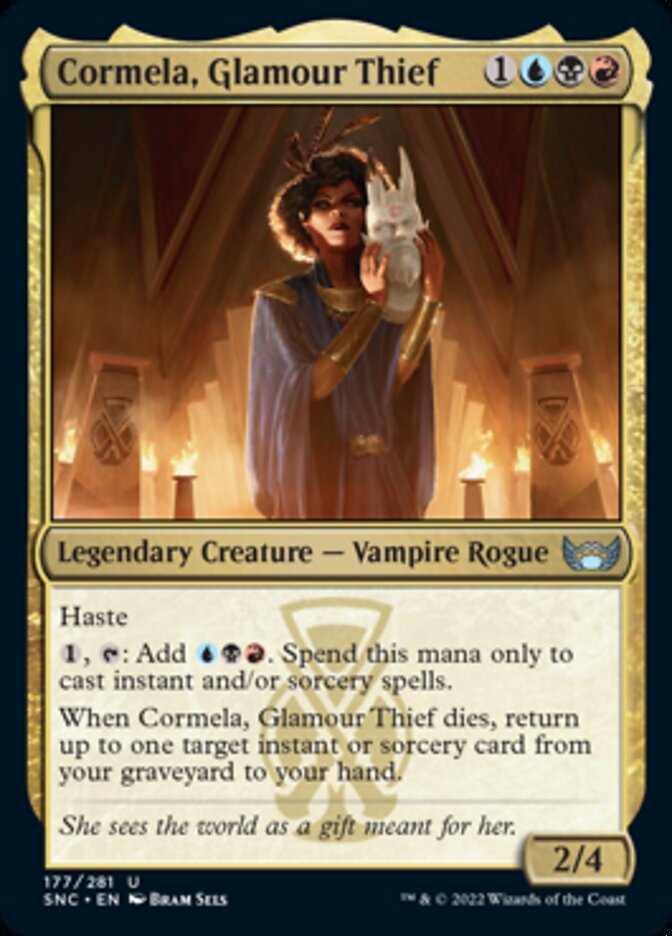 Cormela, Glamour Thief [Streets of New Capenna] Foil