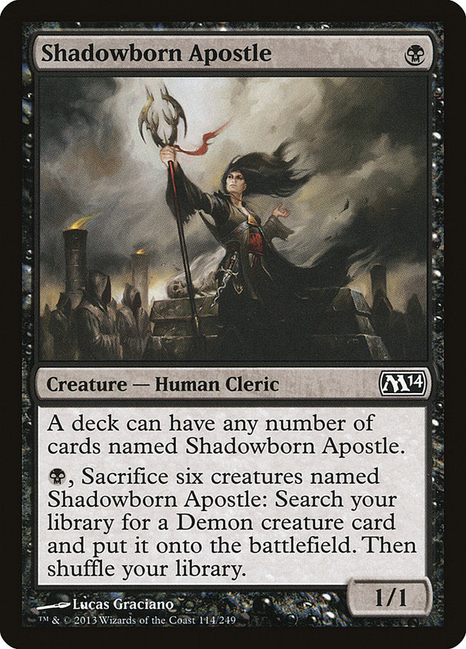 Shadowborn Apostle [Magic 2014] Foil