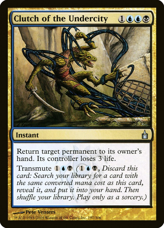 Clutch of the Undercity [Ravnica: City of Guilds] Foil