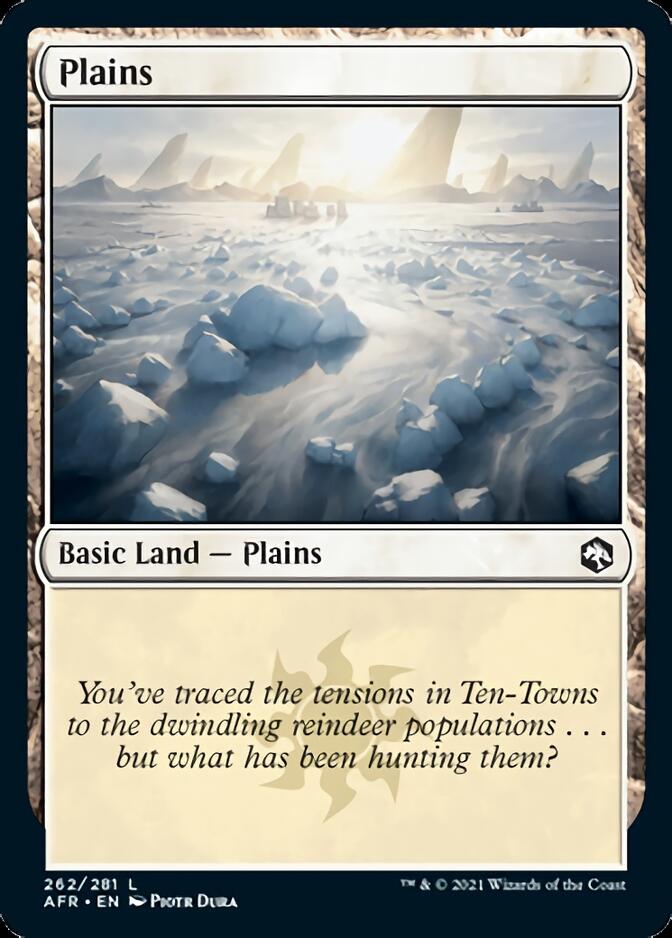 Plains (262) [Dungeons & Dragons: Adventures in the Forgotten Realms] Foil