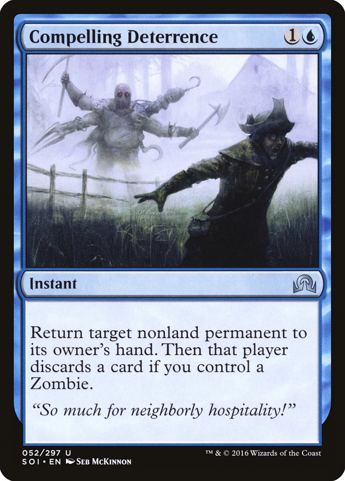 Compelling Deterrence [Shadows over Innistrad] Foil