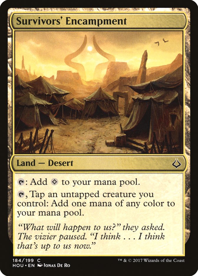 Survivors' Encampment [Hour of Devastation] Foil