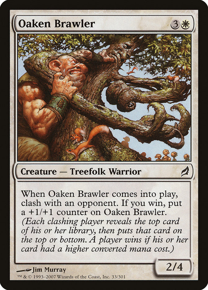 Oaken Brawler [Lorwyn] Foil