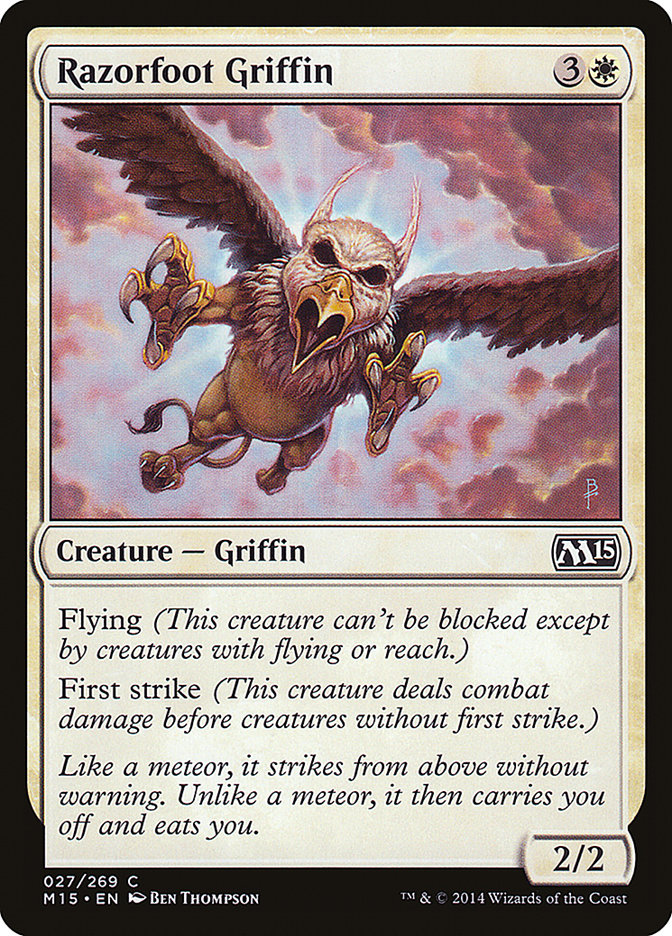 Razorfoot Griffin [Magic 2015] Foil