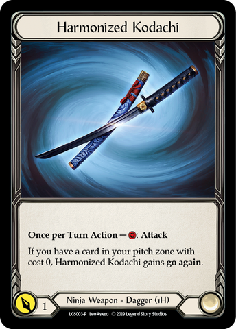 Harmonized Kodachi [LGS003-P] (Promo)  1st Edition Cold Foil