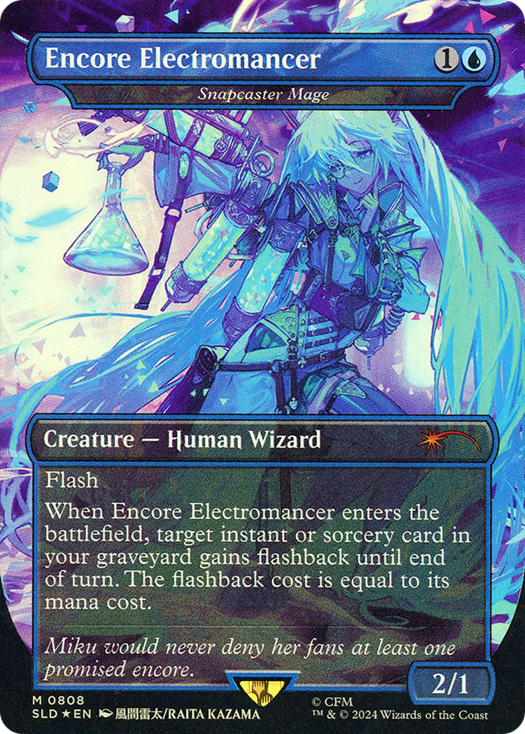 Snapcaster Mage  [Secret Lair Drop] / Encore Electromancer Foil