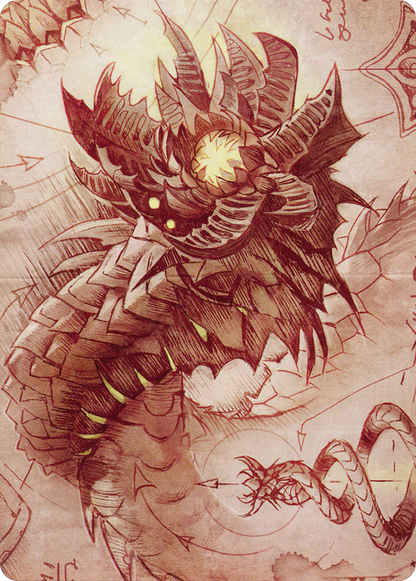 Wurmcoil Engine // Wurmcoil Engine  [The Brothers' War Art Series] (Borderless) Foil