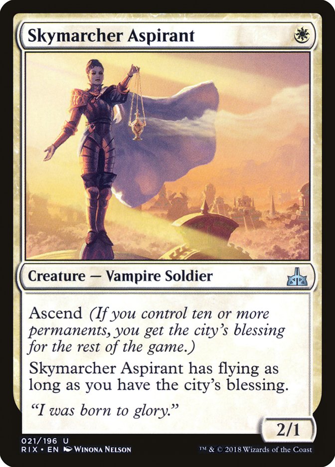Skymarcher Aspirant [Rivals of Ixalan] Foil