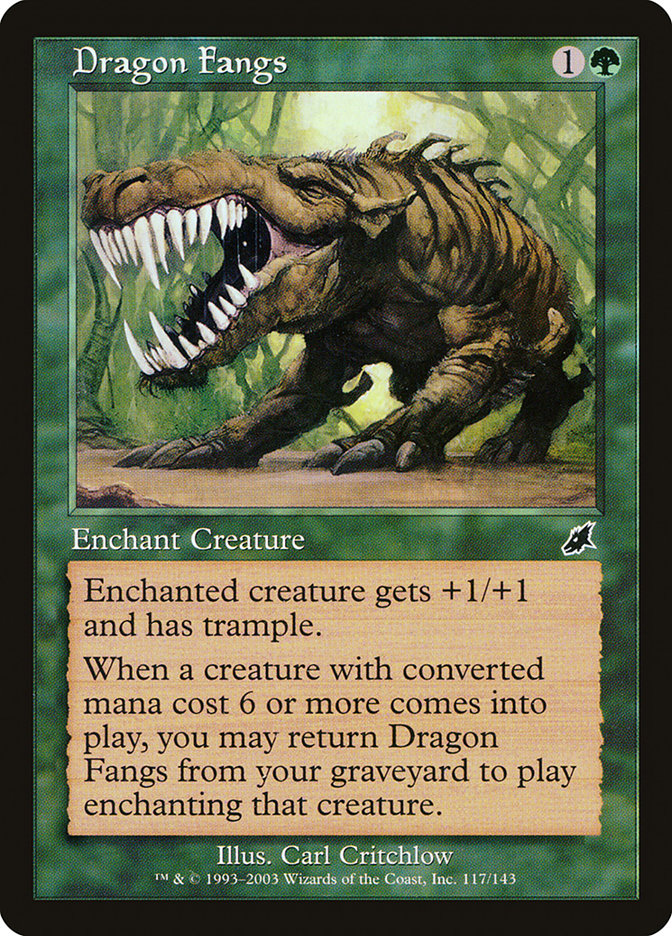 Dragon Fangs [Scourge] Foil