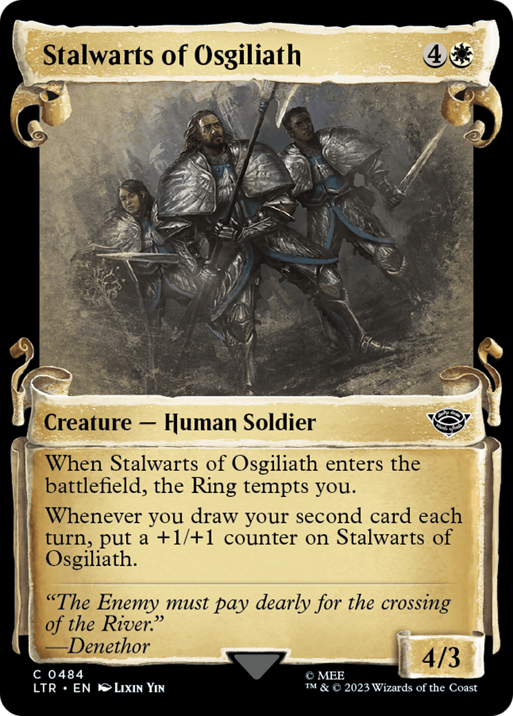 Stalwarts of Osgiliath [The Lord of the Rings: Tales of Middle-Earth Showcase Scrolls] Foil