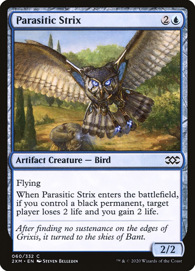 Parasitic Strix [Double Masters] Foil